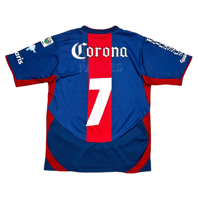 2012/13 ATLANTE PAREDES #7 *SIGNED* HOME SHIRT (S) GARCIS