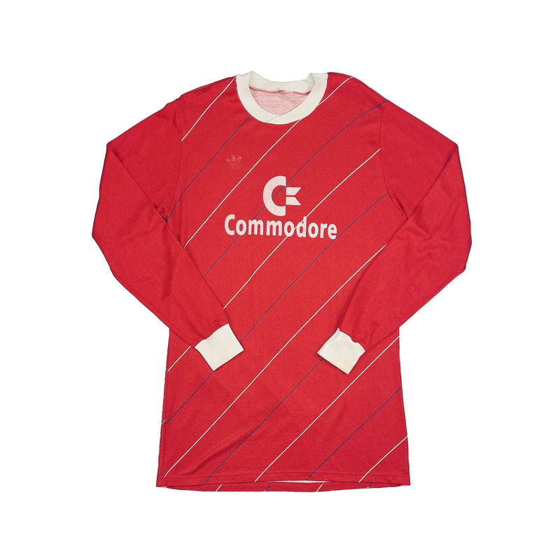 CULT KITS - 1984/86 BAYERN MUNICH L/S HOME SHIRT (L) ADIDAS