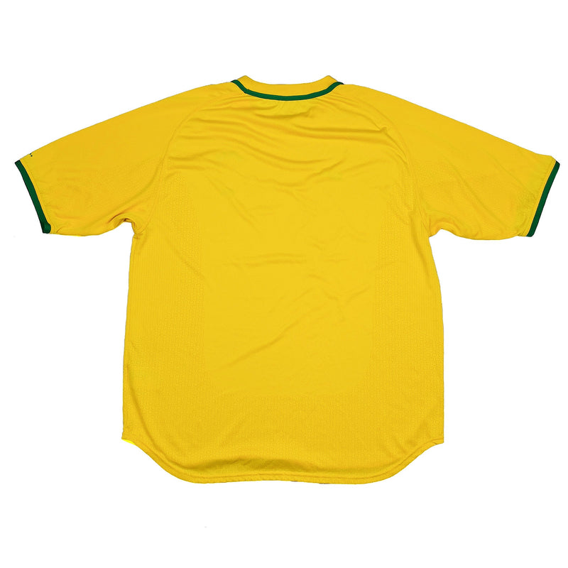 CULT KITS - 2000/02 BRAZIL *PROTOTYPE* HOME SHIRT (XL) NIKE