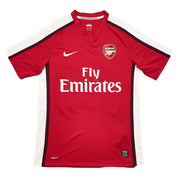 2008/10 Arsenal Chamakh #29 Home Shirt (S) Nike