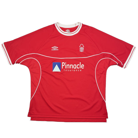 CULT KITS - 2000/02 NOTTINGHAM FOREST #7 HOME SHIRT (XXL) UMBRO