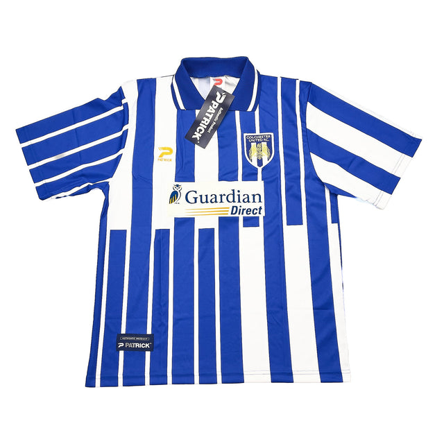 CULT KITS - 1998/99 COLCHESTER UNITED *BNWT* HOME SHIRT (L) PATRICK