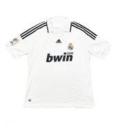 2008/09 Real Madrid Guti Haz #14 Home Shirt (XL) Adidas