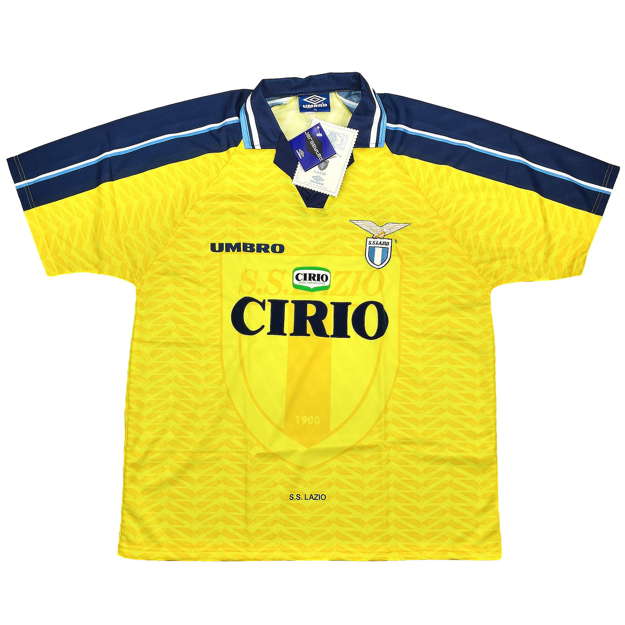 CULT KITS | 1996/98 LAZIO *BNWT* AWAY SHIRT (MULTIPLE SIZES) UMBRO, XXL / Lazio / 1996