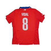 2014/15 Chile Vidal #8 Home Shirt (M) Puma