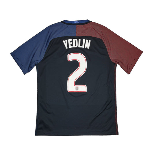 2016/17 USA YEDLIN #2 AWAY SHIRT (M) NIKE