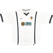 2000/01 Valencia Deschamps #4 Home Shirt (L) Nike