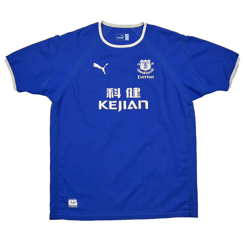 2003/04 EVERTON FERGUSON #10 HOME SHIRT (L) PUMA
