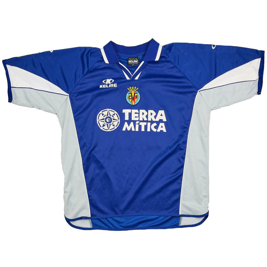 CULT KITS - 2002/03 VILLARREAL #20 AWAY SHIRT (XL) KELME