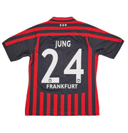 2012/13 Eintracht Frankfurt Home Jung #24 Home Shirt (S) Jako