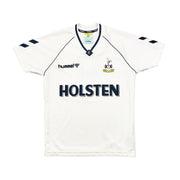1989/91 Tottenham #8 (Gascoigne) Home Shirt (S) Hummel