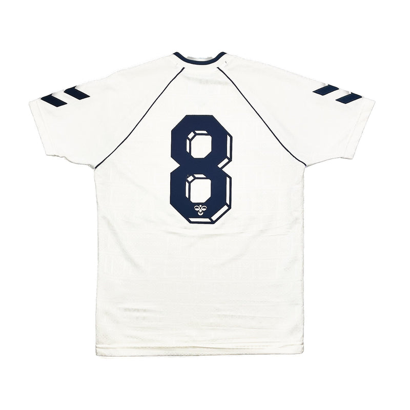 CULT KITS - 1989/91 TOTTENHAM #8 (GASCOIGNE) HOME SHIRT (S) HUMMEL