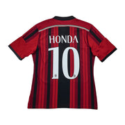 2014/15 AC Milan Honda #10 Home Shirt (M) Adidas