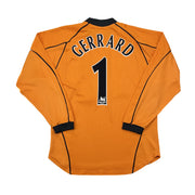 2000/01 Everton Gerrard #1 GK Shirt (M) Puma
