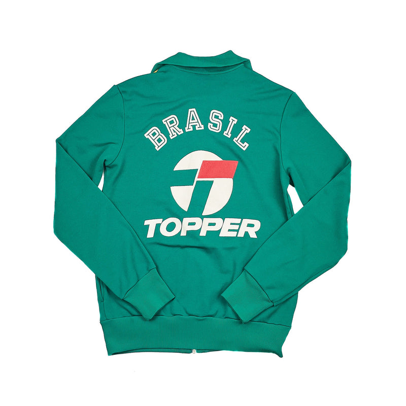 CULT KITS - 1980/82 BRAZIL TRACK JACKET (S) TOPPER