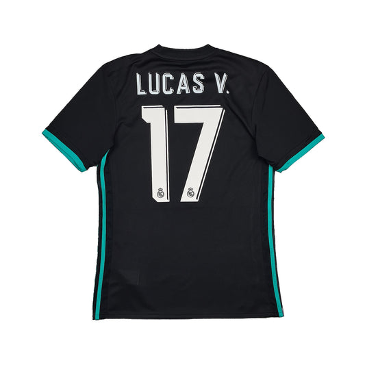 CULT KITS - 2017/18 REAL MADRID LUCAS V #17 AWAY SHIRT (S) ADIDAS