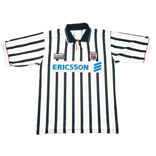 CULT KITS - 1996/98 BRENTFORD #12 *MATCH ISSUE* AWAY SHIRT (L) COBRA SPORTS