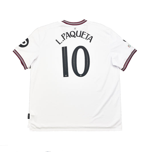 CULT KITS - 2023/24 WEST HAM L.PAQUETA #10 AWAY SHIRT (XXXXL) UMBRO