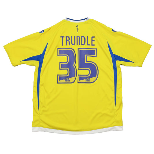 CULT KITS - 2008/09 LEEDS UNITED TRUNDLE #35 THIRD SHIRT (M) MACRON