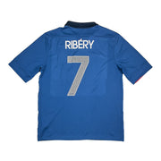 2011/12 France Ribery #7 Home Shirt (L) Nike