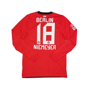 2010/11 Hertha Berlin Niemeyer #18 *Player Issue* L/S Away Shirt (XL) Nike