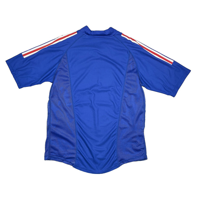 CULT KITS - 2002/04 FRANCE *PLAYER ISSUE* HOME SHIRT (M) ADIDAS