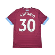 2018/19 West Ham Antonio #30 Home Shirt (M) Umbro