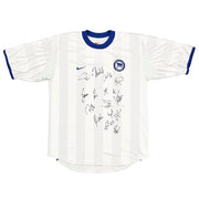 2000/01 Hertha Berlin *Squad Signed* Away Shirt (M) Nike