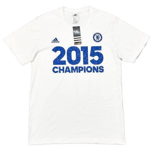 CULT KITS - 2015 CHELSEA CHAMPIONS *BNWT* T-SHIRT (L) ADIDAS