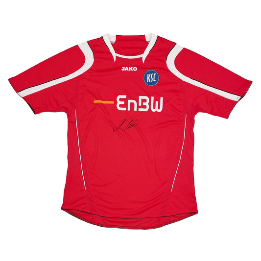 CULT KITS - 2005/07 KARLSRUHER *SIGNED* AWAY SHIRT (XL) JAKO