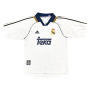 1998/00 Real Madrid Raul #7 Home Shirt (S) Adidas