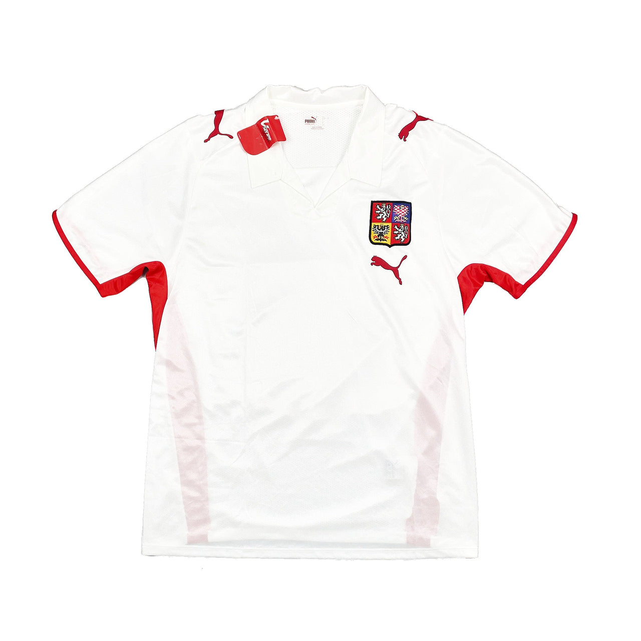 CULT KITS - 2008/09 CZECH REPUBLIC *BNWT* AWAY SHIRT (L) PUMA