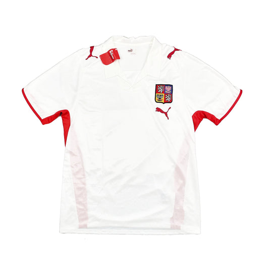 CULT KITS - 2008/09 CZECH REPUBLIC *BNWT* AWAY SHIRT (L) PUMA