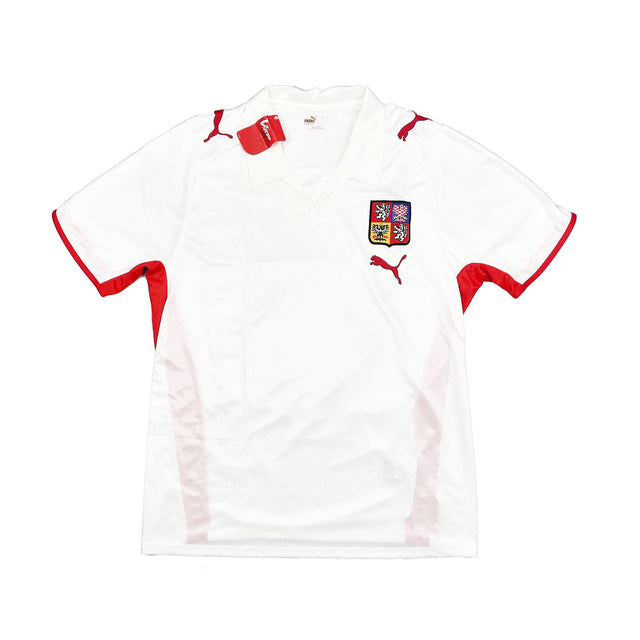 CULT KITS - 2008/09 CZECH REPUBLIC *BNWT* AWAY SHIRT (L) PUMA