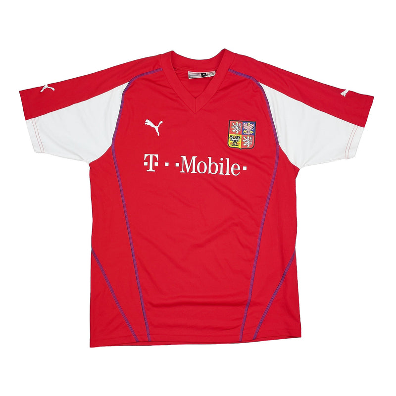 CULT KITS - 2003/04 CZECH REPUBLIC HOME SHIRT (XL) PUMA