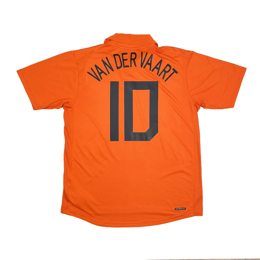 2006/08 NETHERLANDS VAN DER VAART #10 HOME SHIRT (L) NIKE