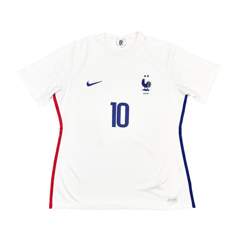 CULT KITS - 2021/22 FRANCE MBAPPE #10 AWAY SHIRT (XL) NIKE