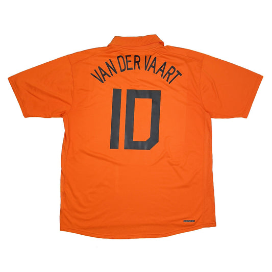 CULT KITS - 2006/08 NETHERLANDS VAN DER VAART #10 HOME SHIRT (XXL) NIKE