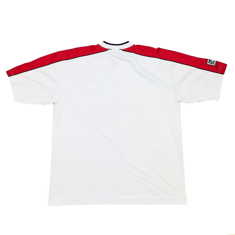 CULT KITS - 1999 NEW ENGLAND REVOLUTIONS AWAY SHIRT (L) REEBOK