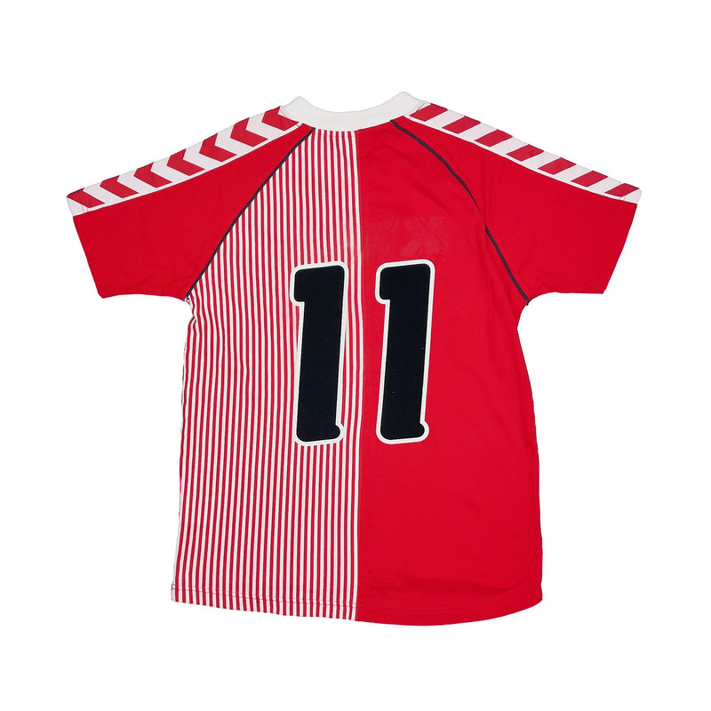 CULT KITS - 2023 DENMARK 86' HOME SHIRT T-SHIRT (S) HUMMEL