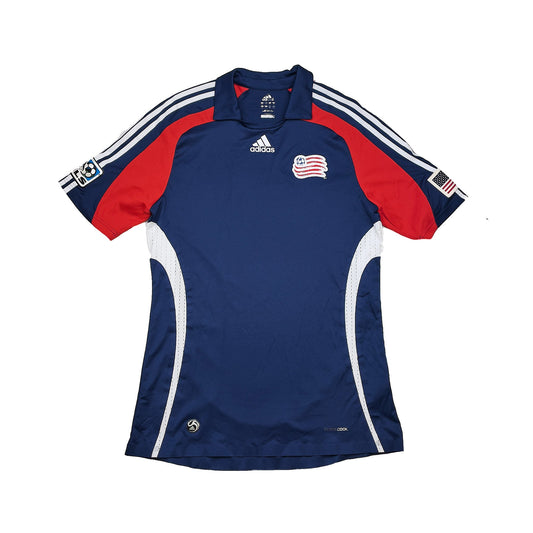 CULT KITS - 2007/08 NEW ENGLAND REVOLUTION *PLAYER ISSUE* HOME SHIRT (L) ADIDAS