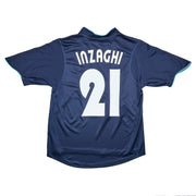 2002/03 Lazio Inzaghi #21 Away Shirt (S) Puma