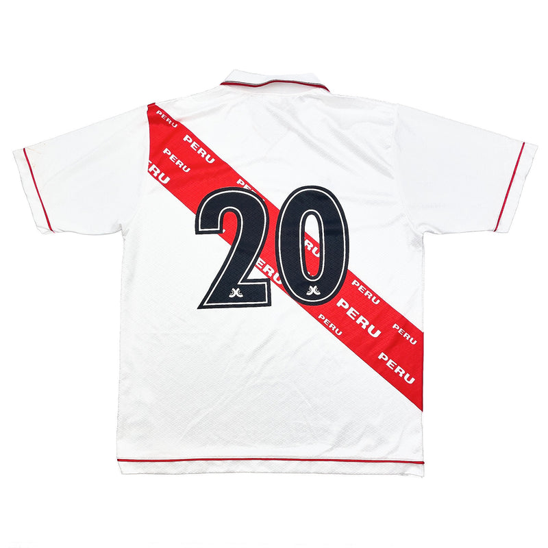 CULT KITS - 1986/87 PERU *RE-ISSUE* HOME SHIRT (XL) CALVO