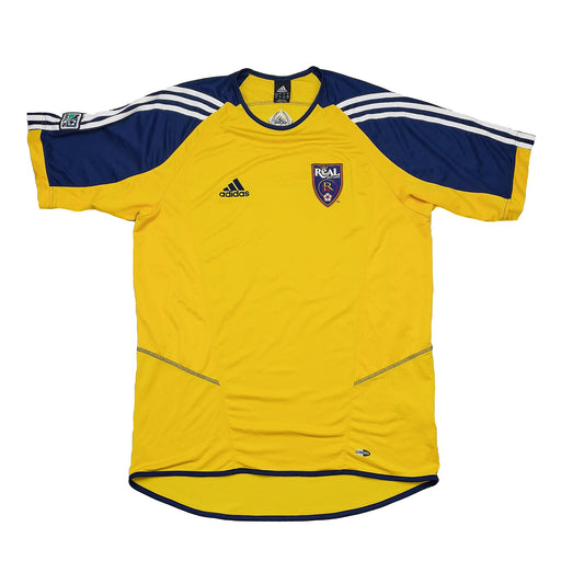 CULT KITS - 2005/06 REAL SALT LAKE TRAINING SHIRT (L) ADIDAS
