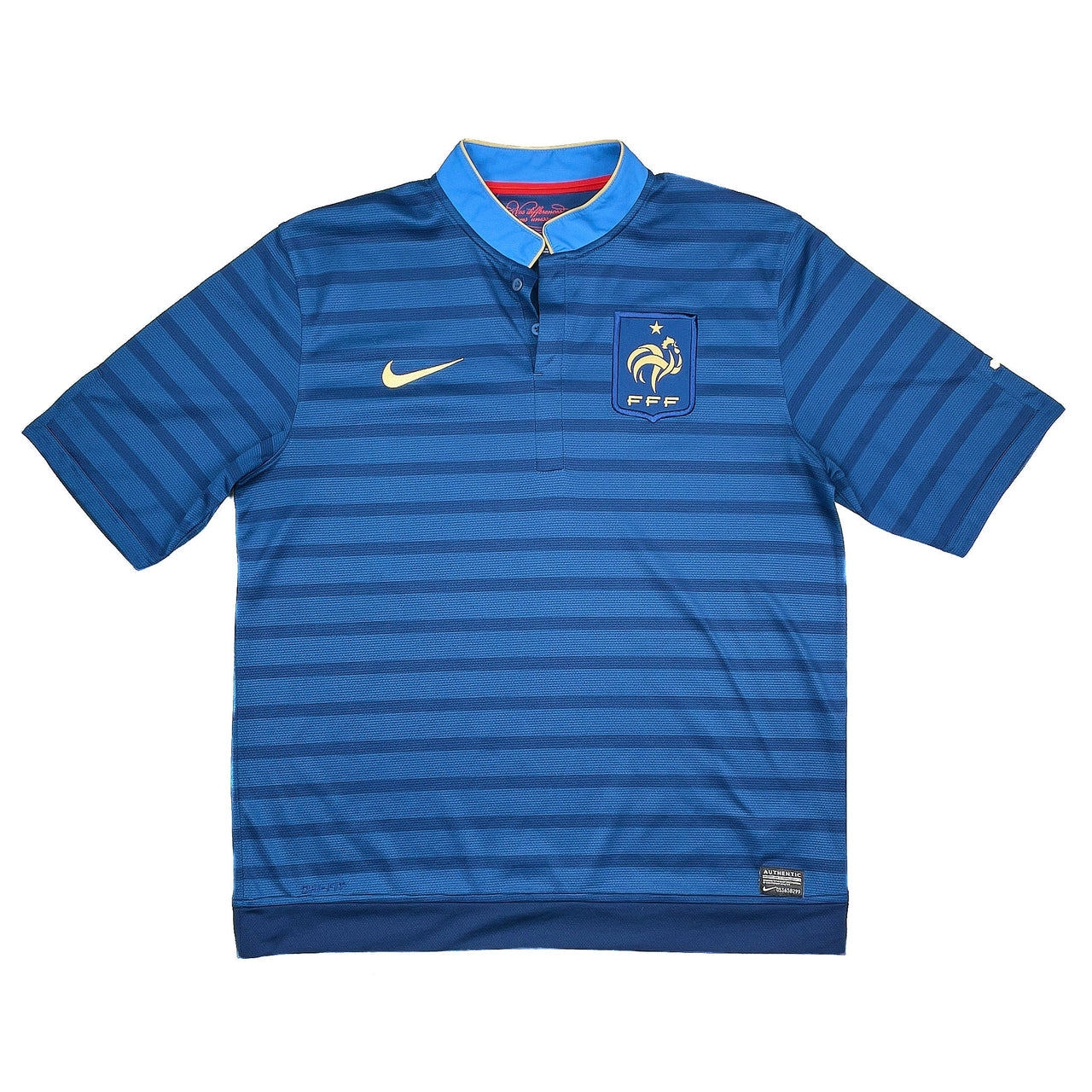 CULT KITS - 2012/13 FRANCE HOME SHIRT (L) NIKE