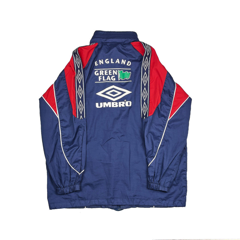 CULT KITS - 1995/97 ENGLAND TRACK JACKET (M) UMBRO