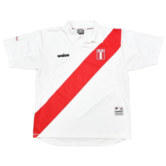 CULT KITS - 2002/03 PERU HOME SHIRT (L) WALON