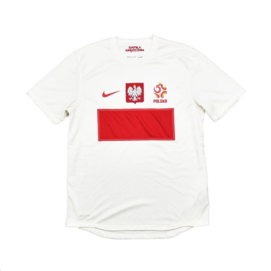 CULT KITS - 2012/13 POLAND HOME SHIRT (L) NIKE