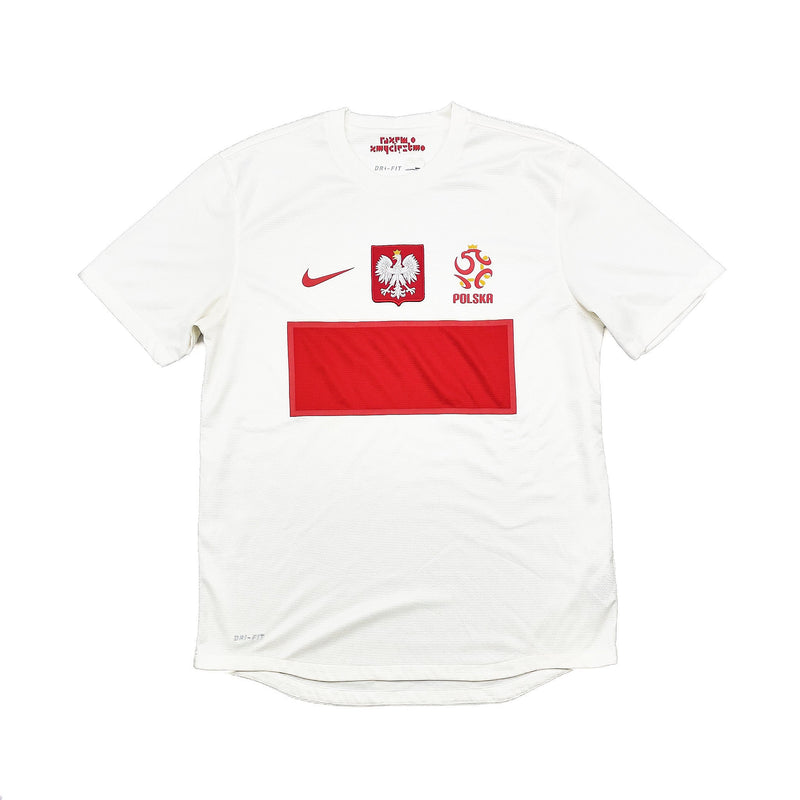 CULT KITS - 2012/13 POLAND HOME SHIRT (L) NIKE