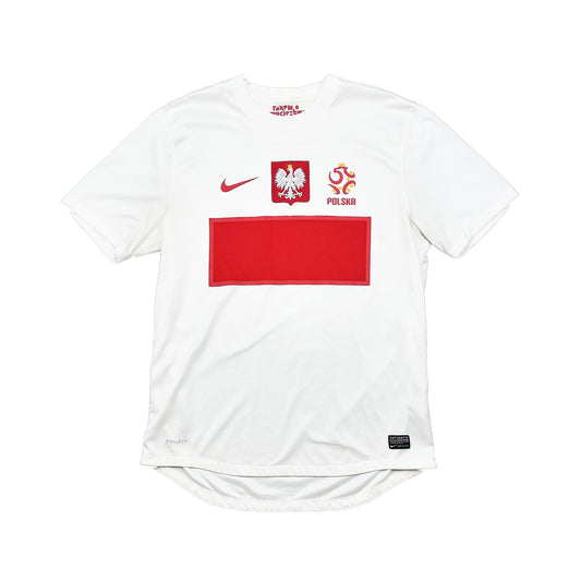 CULT KITS - 2012/13 POLAND HOME SHIRT (L) NIKE